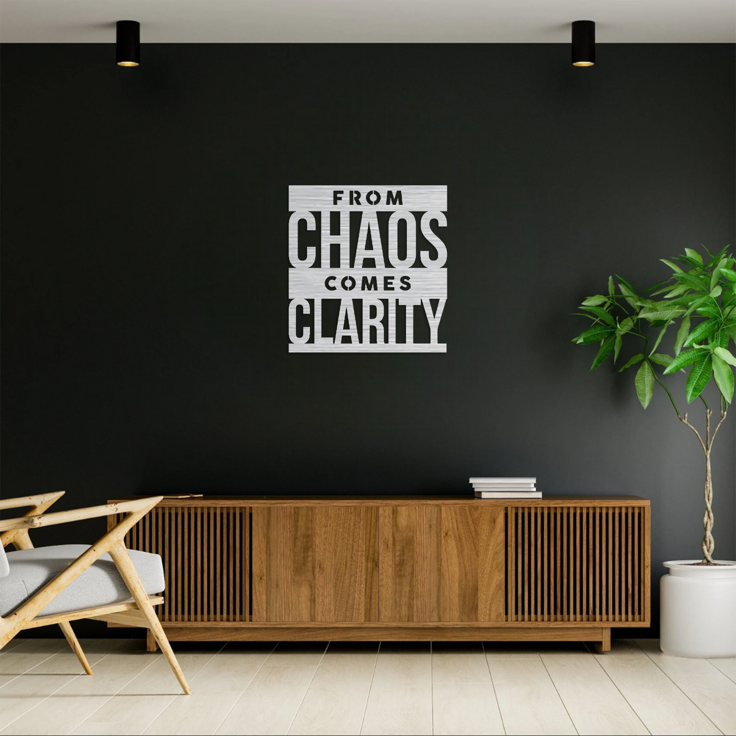From Chaos Comes Clarity Wall Art