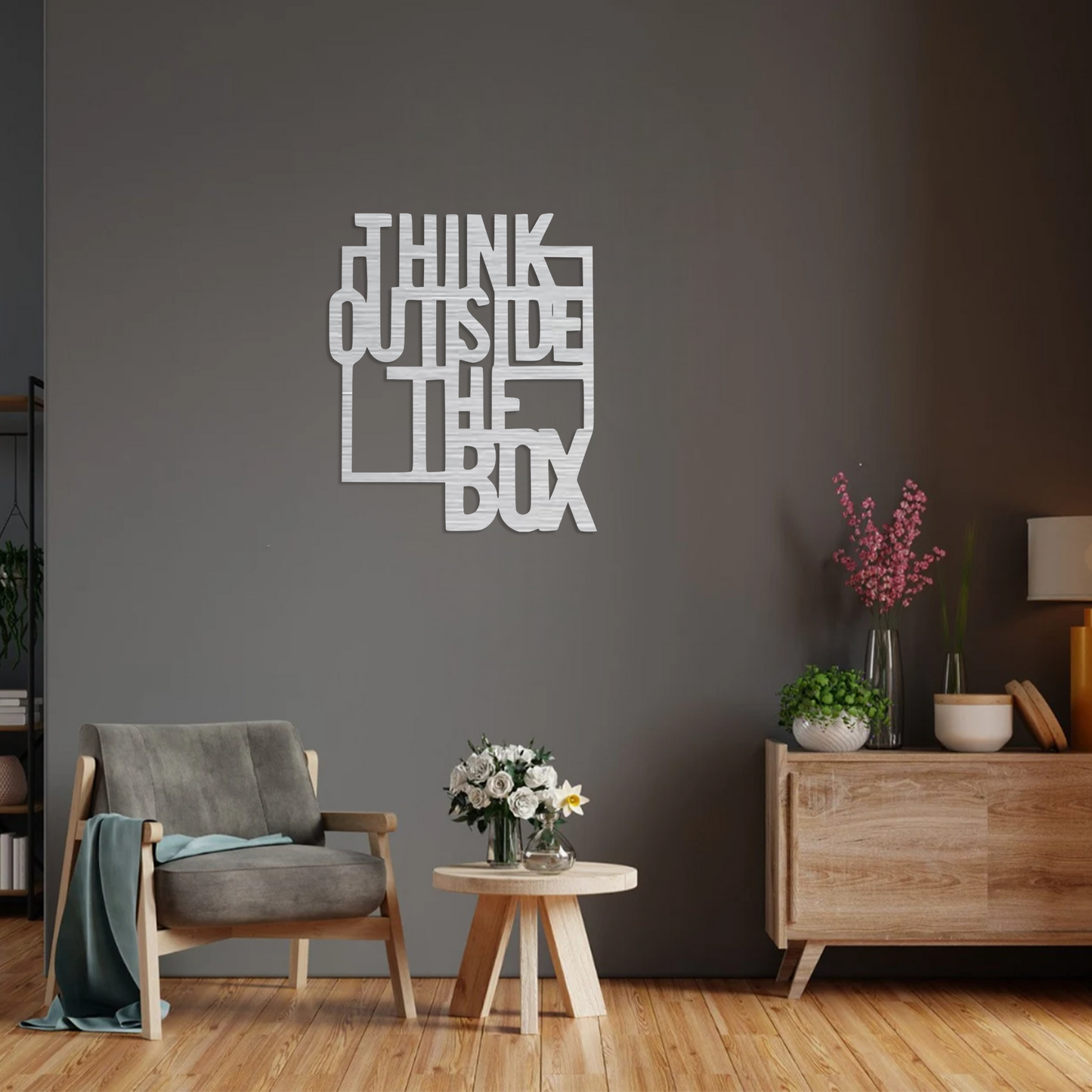 Think Outside The Box Wall Art