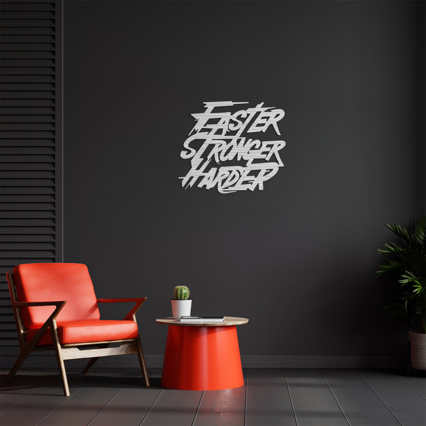 Faster Stronger Harder Wall Art