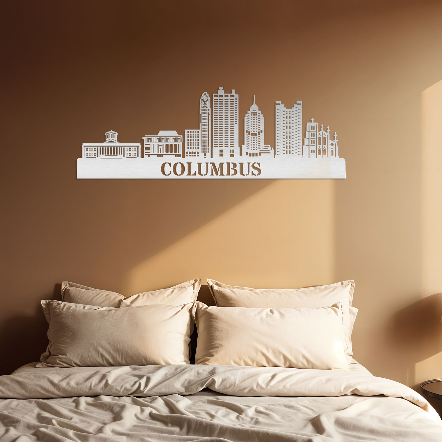 Columbus Skyline Wall Art
