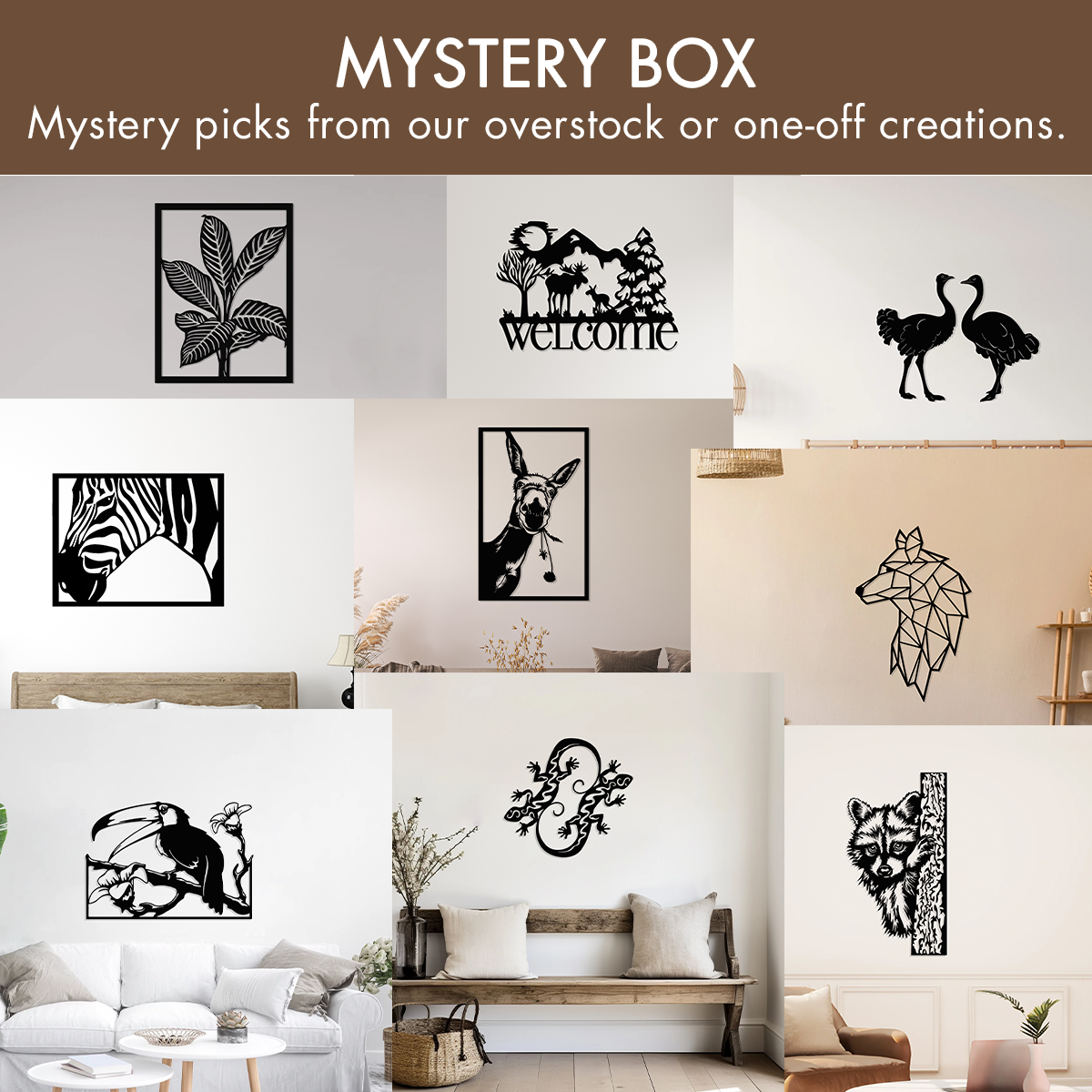 Mystery Box Wall Art