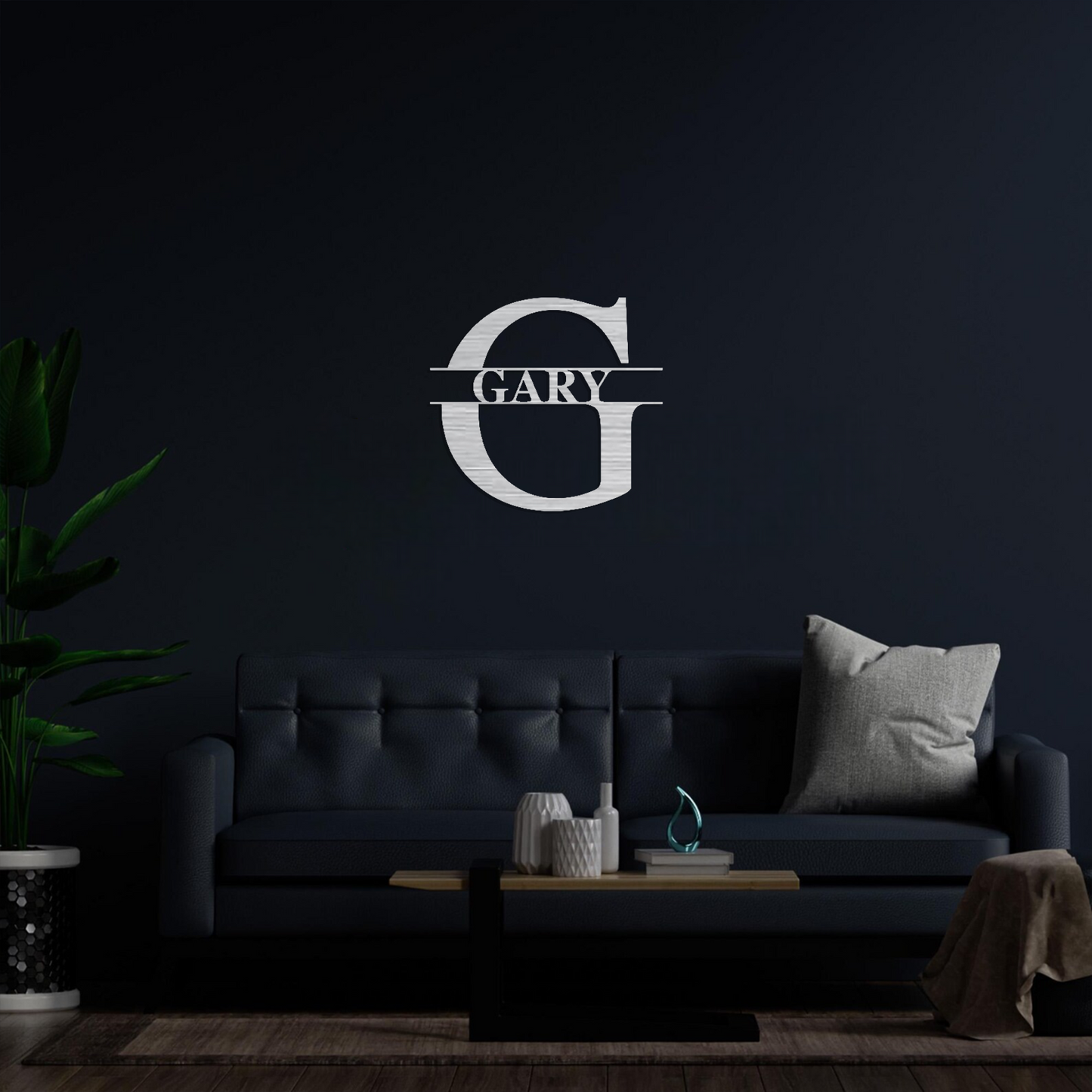 Letter Monogram Wall Art