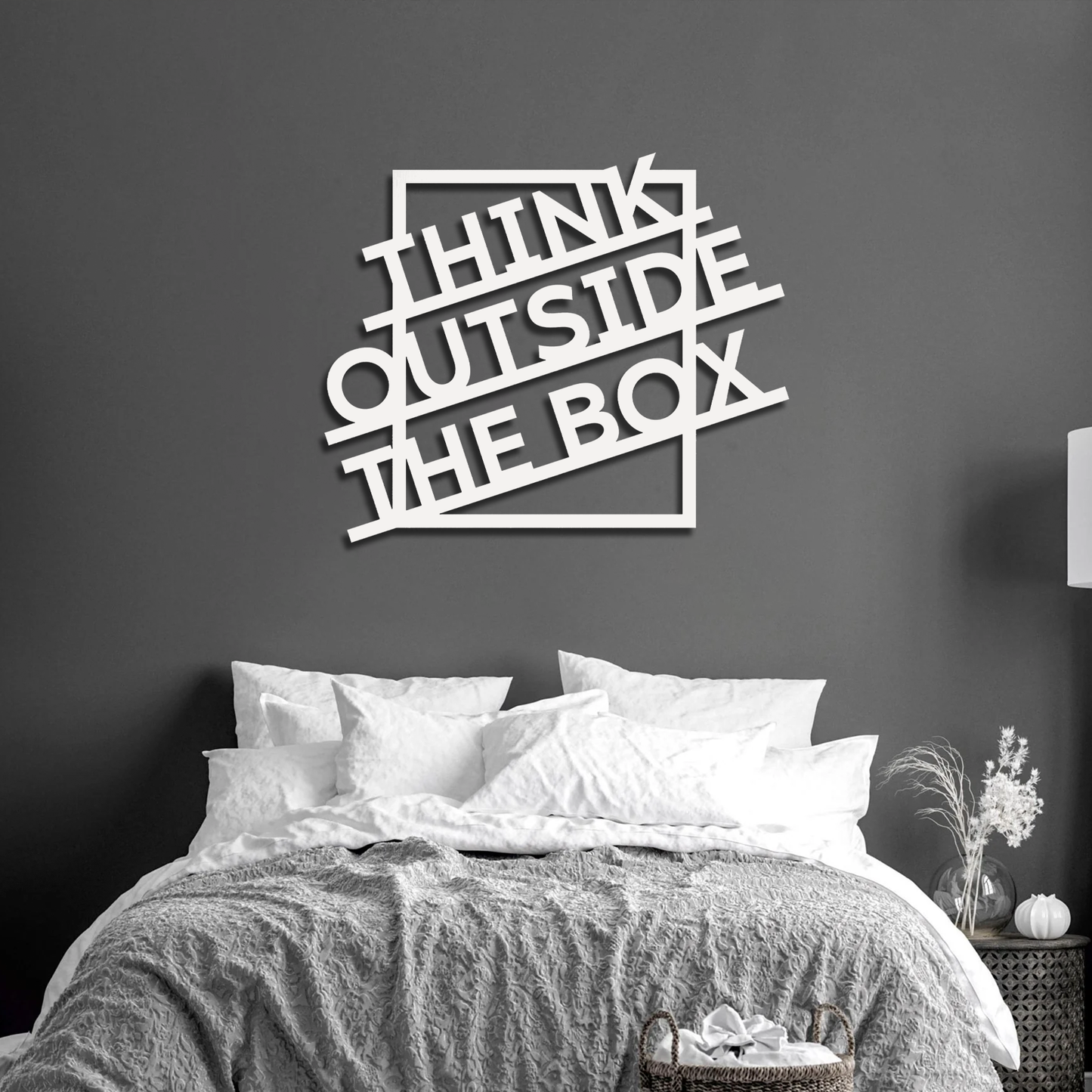 Think Outside The Box Wall Art