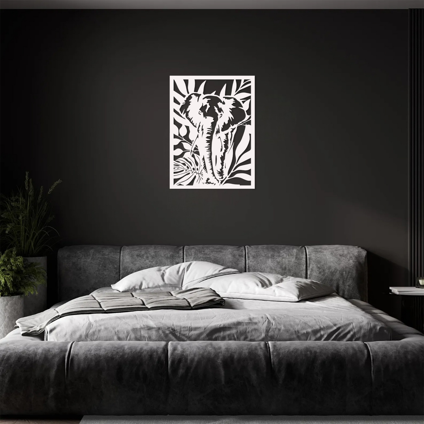 Elephant in the Wild Wall Art