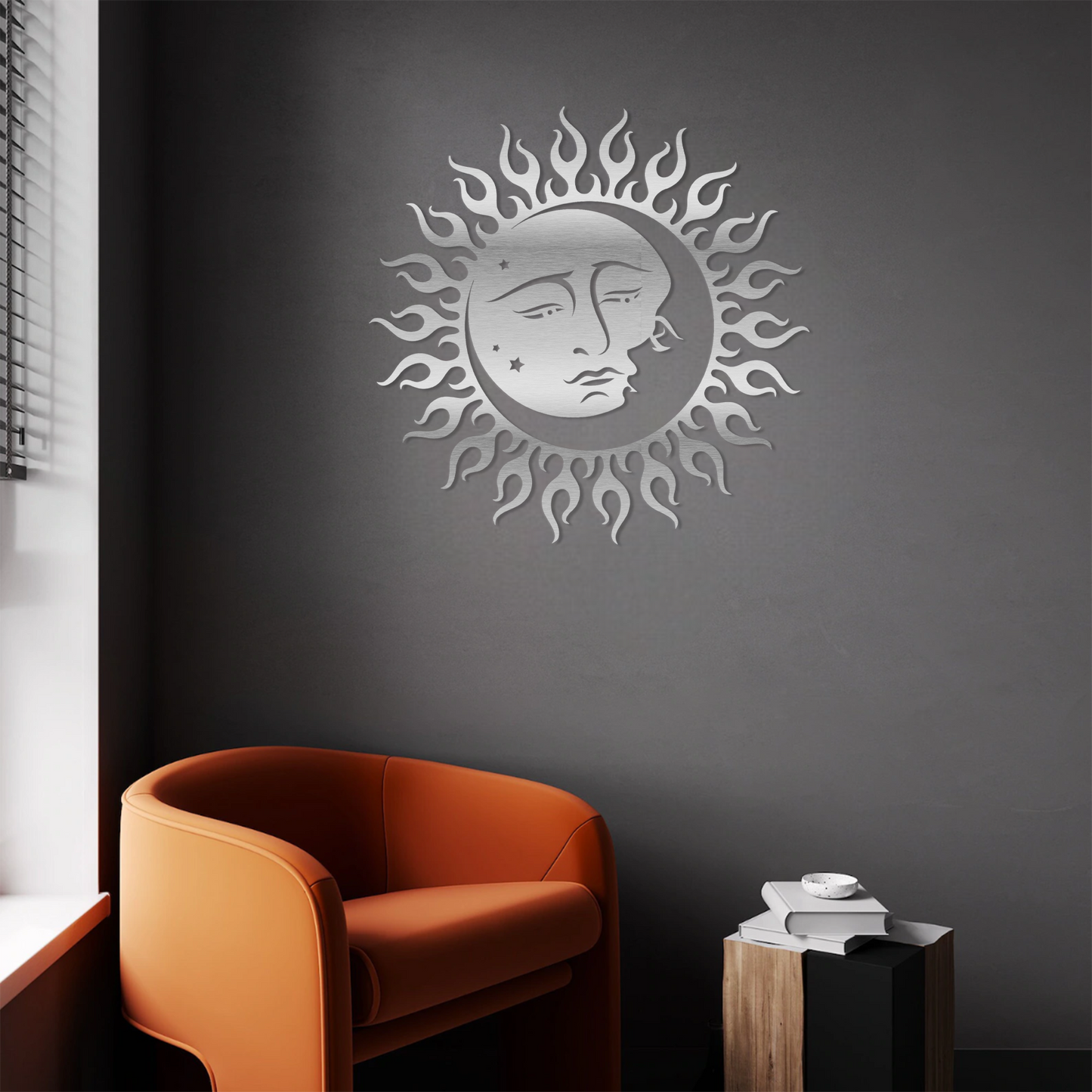Lunar Flame Wall Art