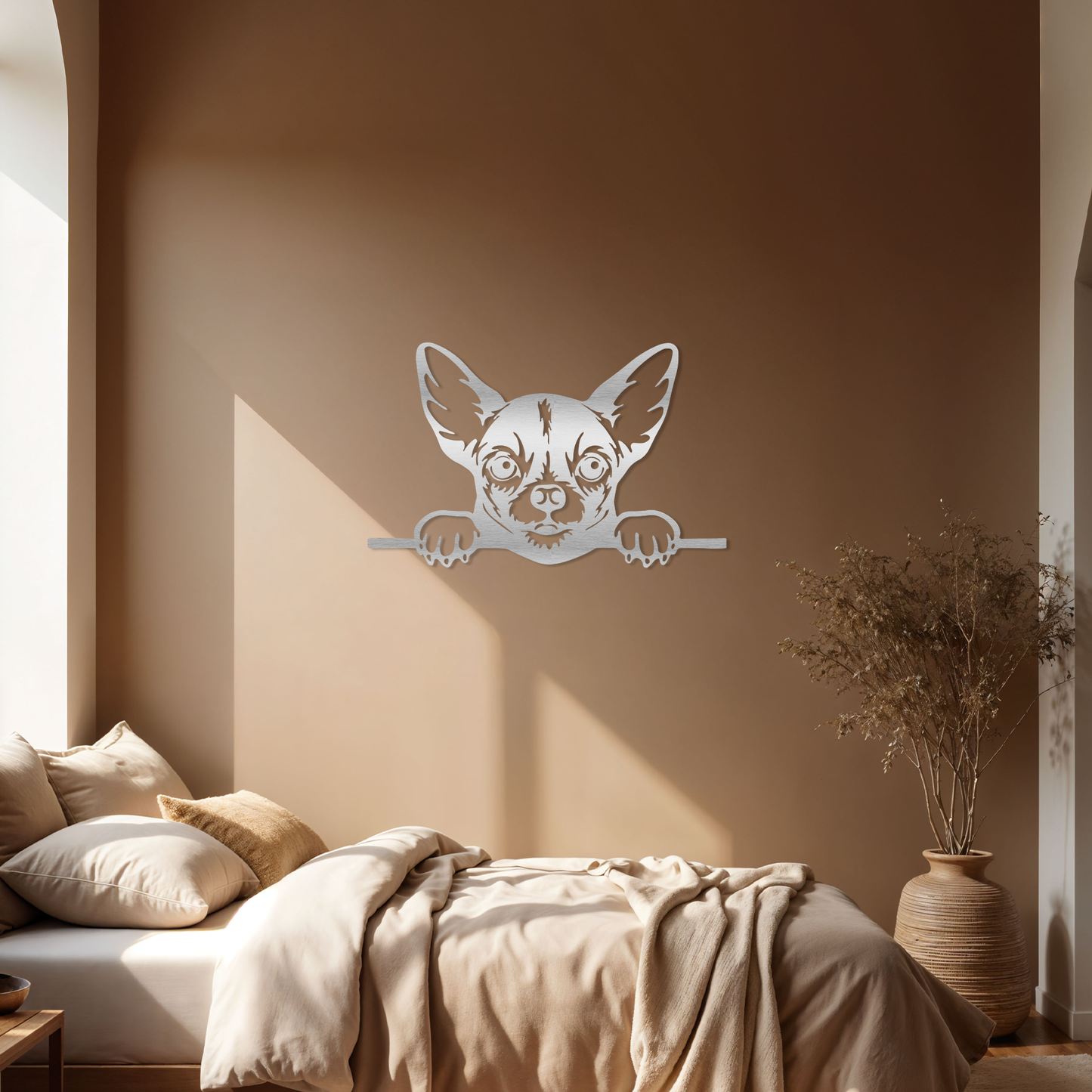 Peeking Chihuahua Wall Art