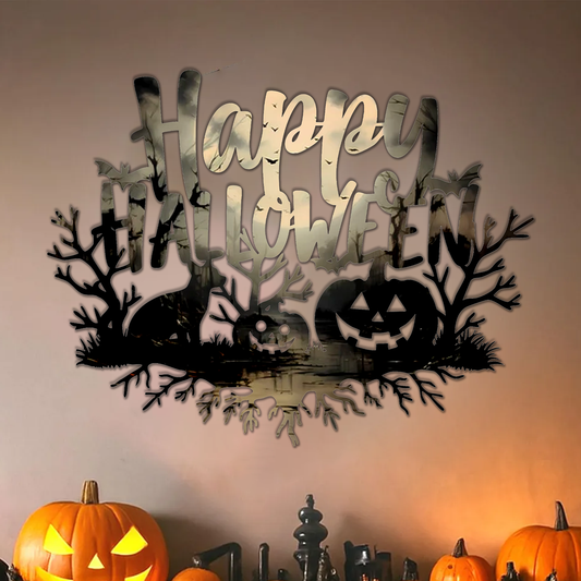 Happy Halloween Printed Wall Art