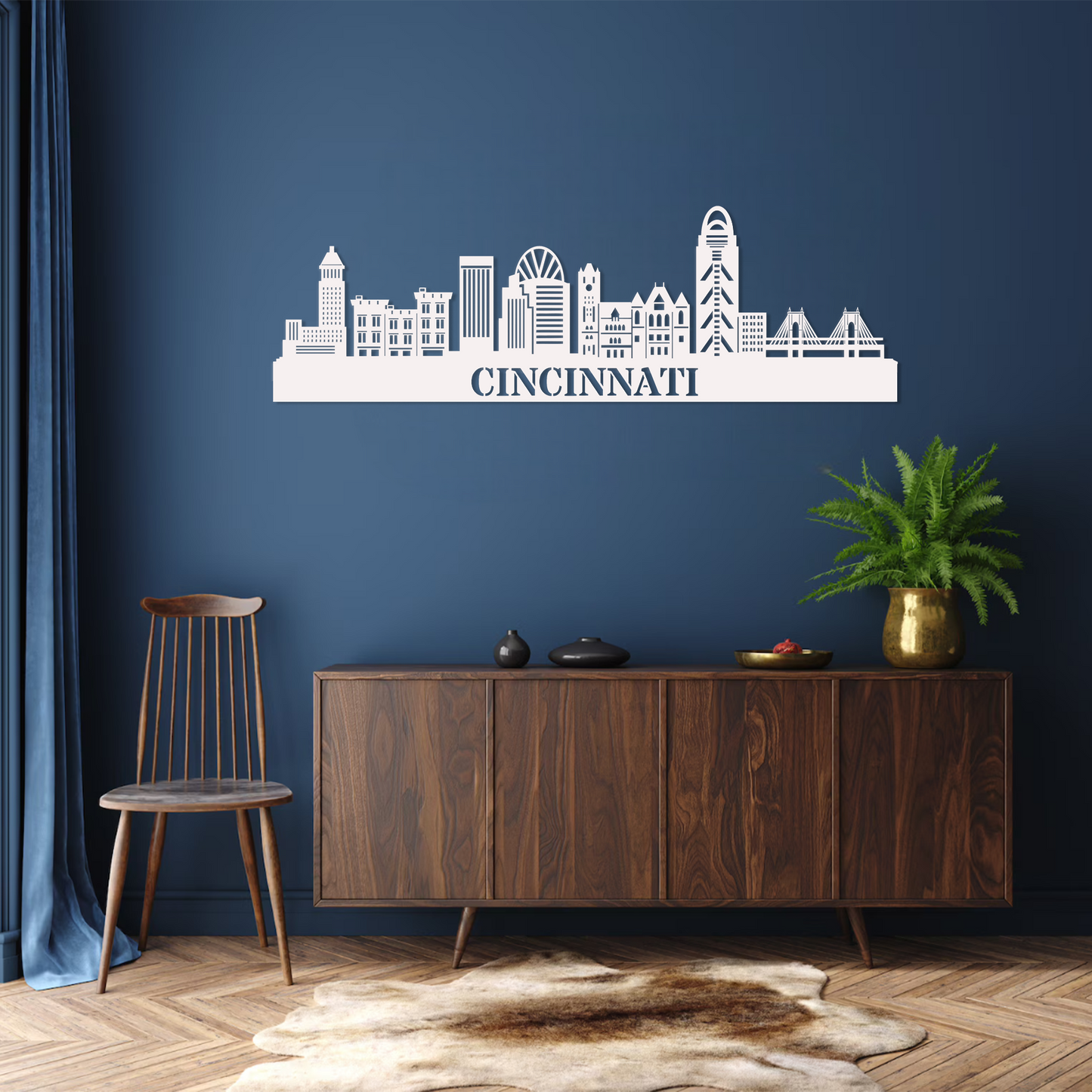 Cincinnati Skyline Wall Art