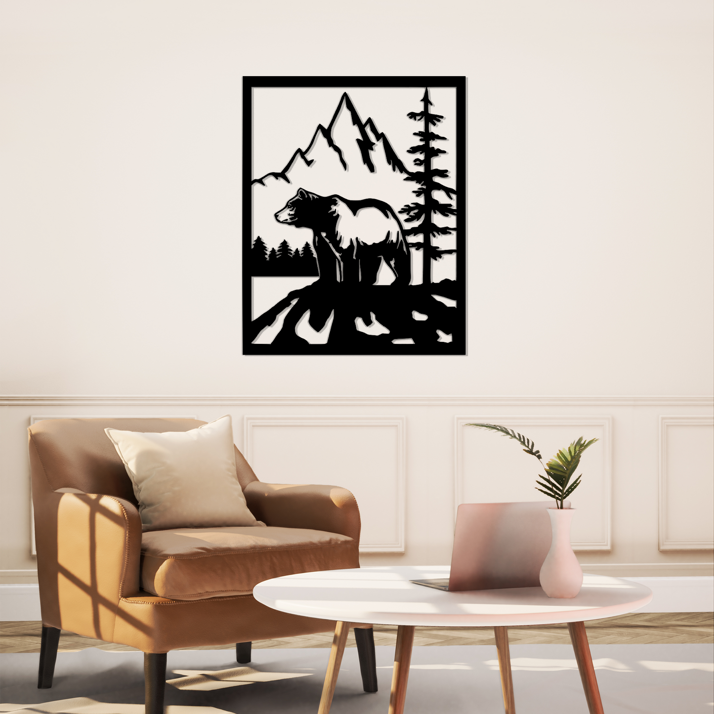 Timberland Bear Wall Art