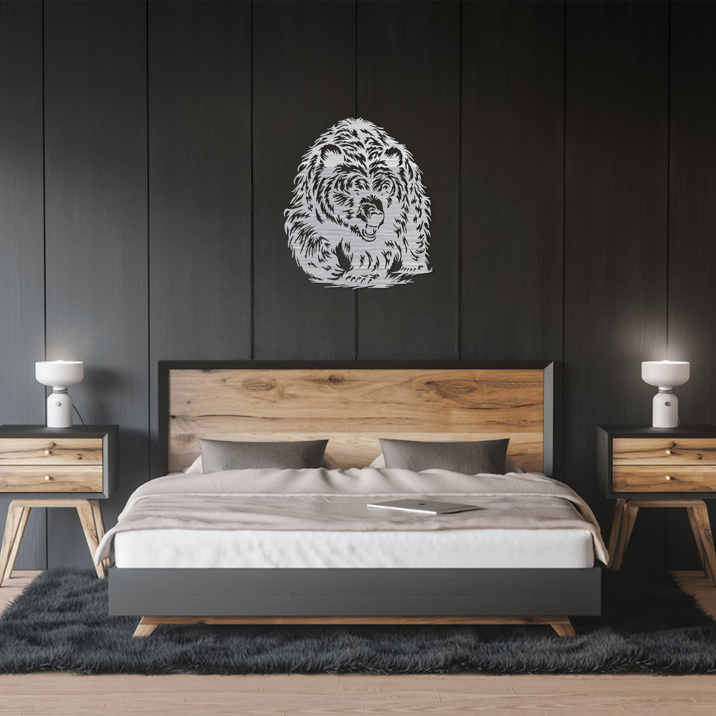 Grizzly Roar Wall Art