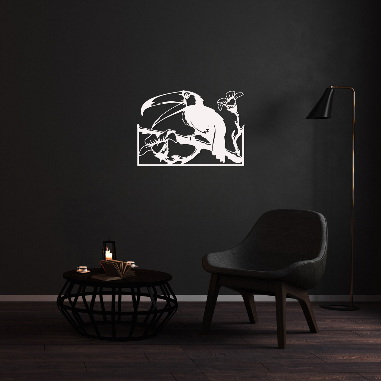 Tropical Perch Wall Art