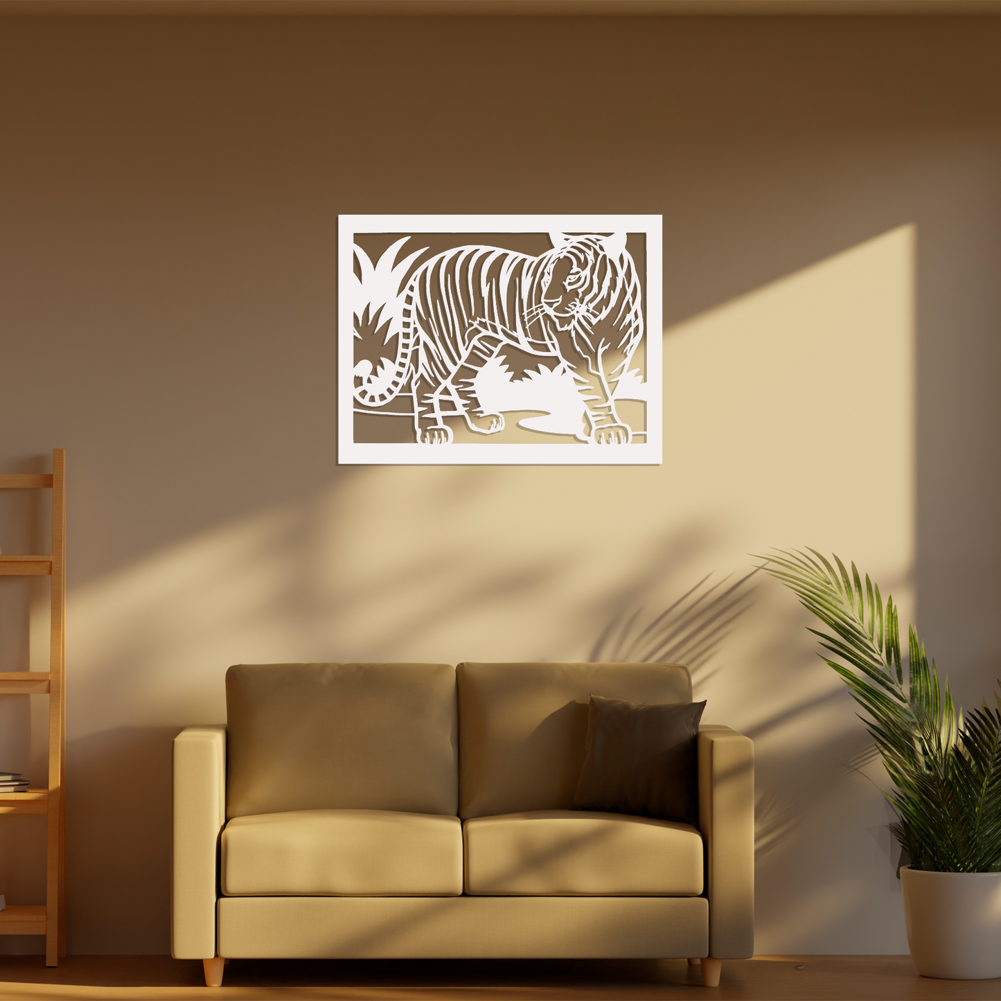 Safari Tiger Wall Art