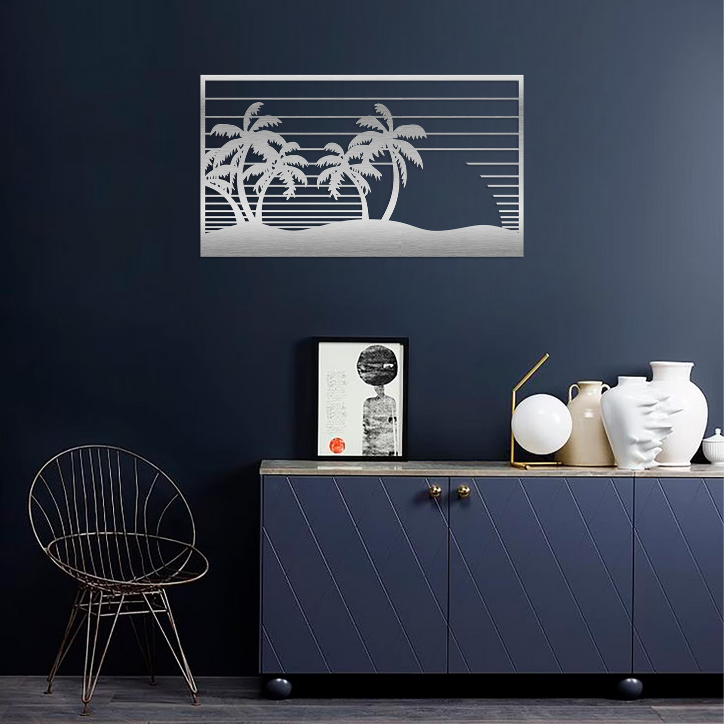 Sunset Palms Wall Art