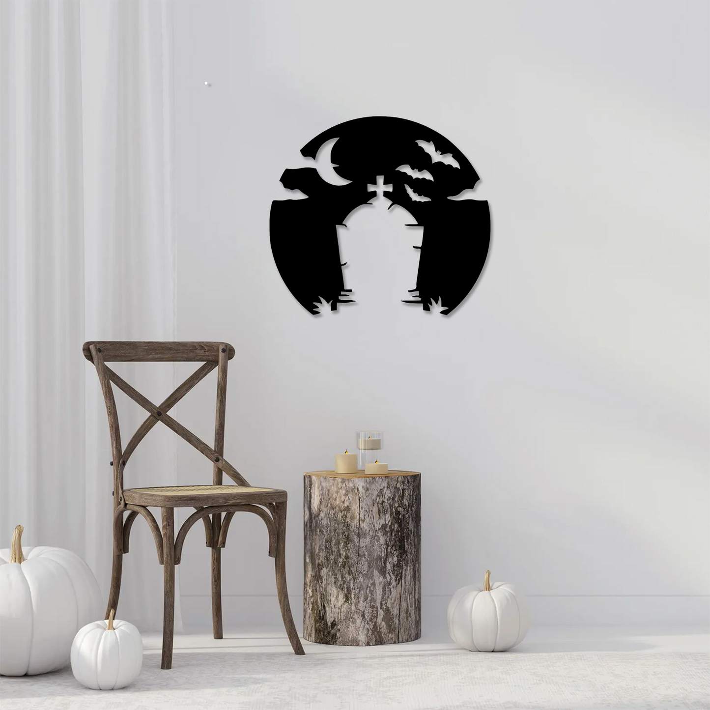 Haunted Tomb Wall Art