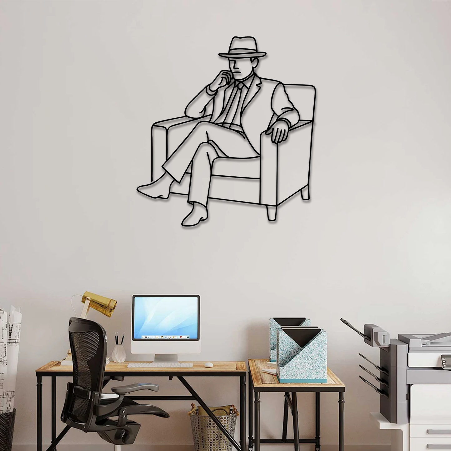Mafia Boss Wall Art