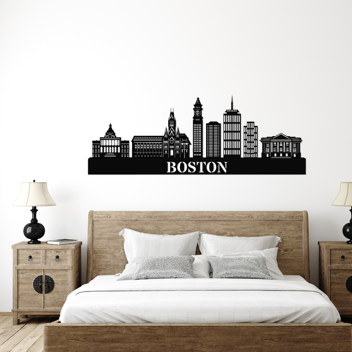 Boston Skyline Wall Art