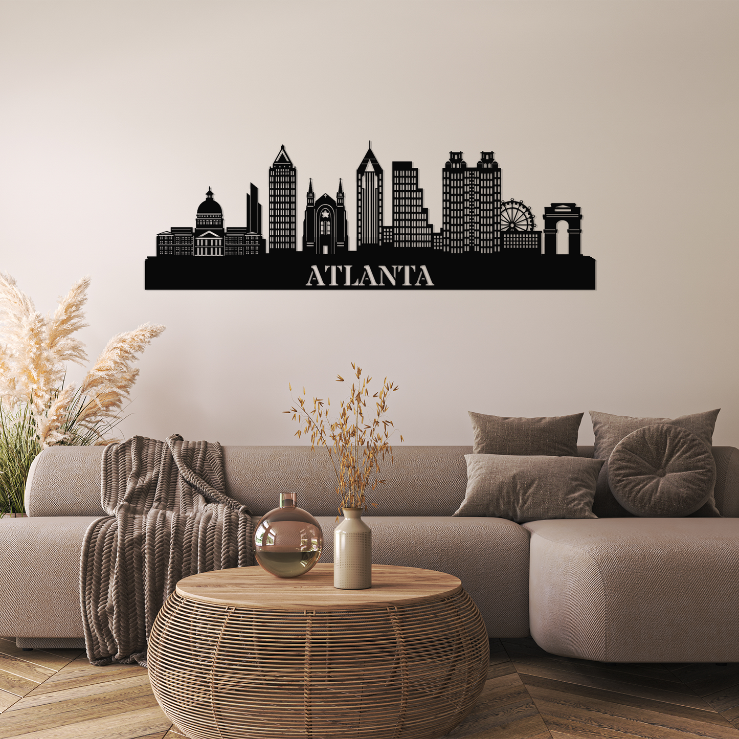 Atlanta Skyline Wall Art