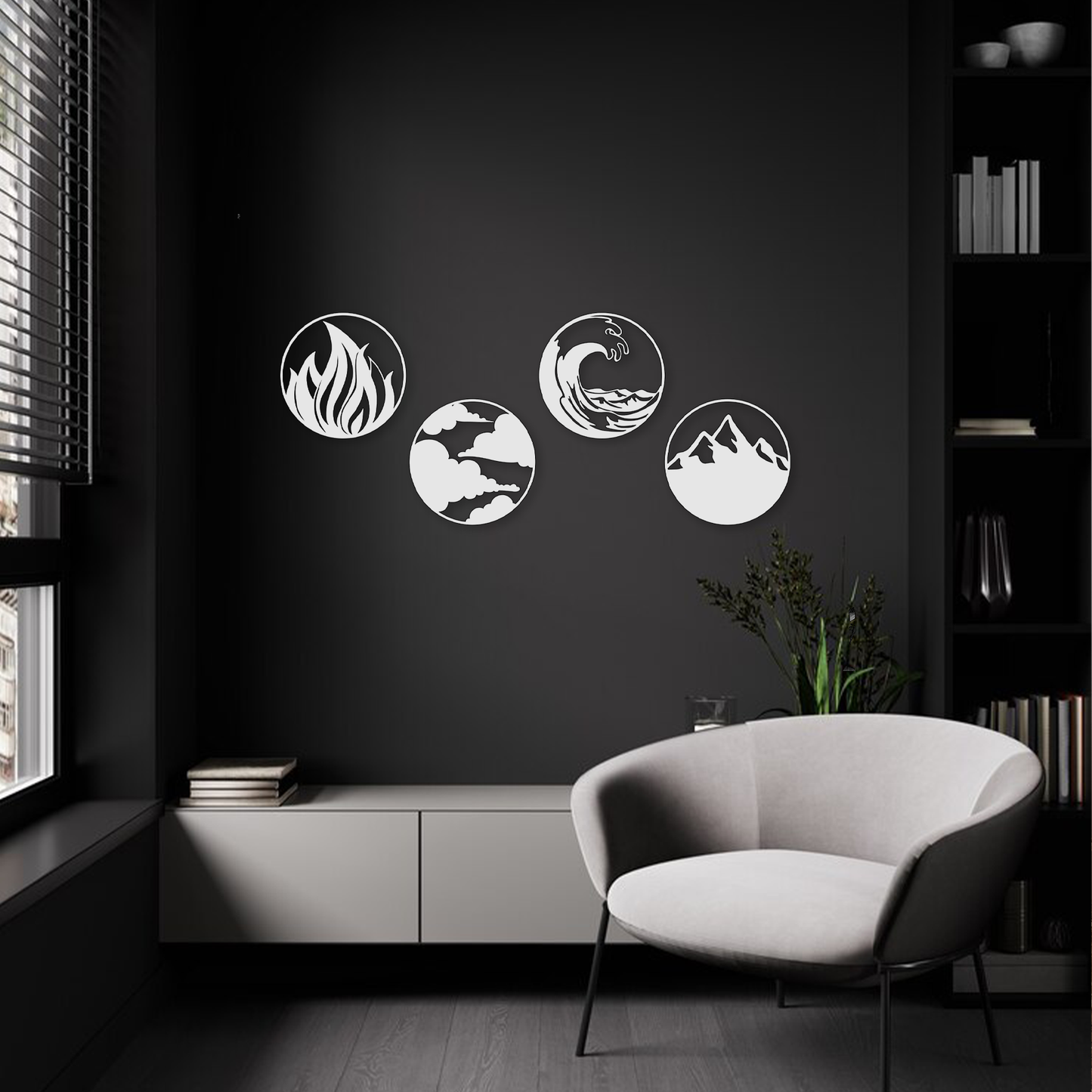 Four Elements Wall Art