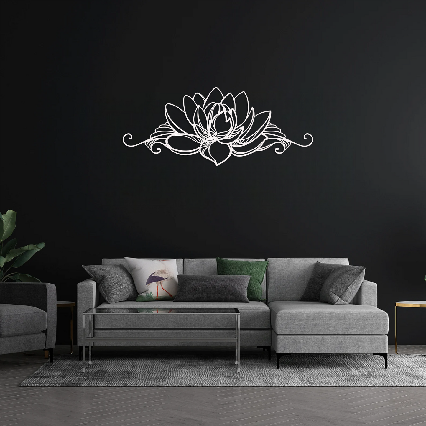 Zen Lotus Wall Art
