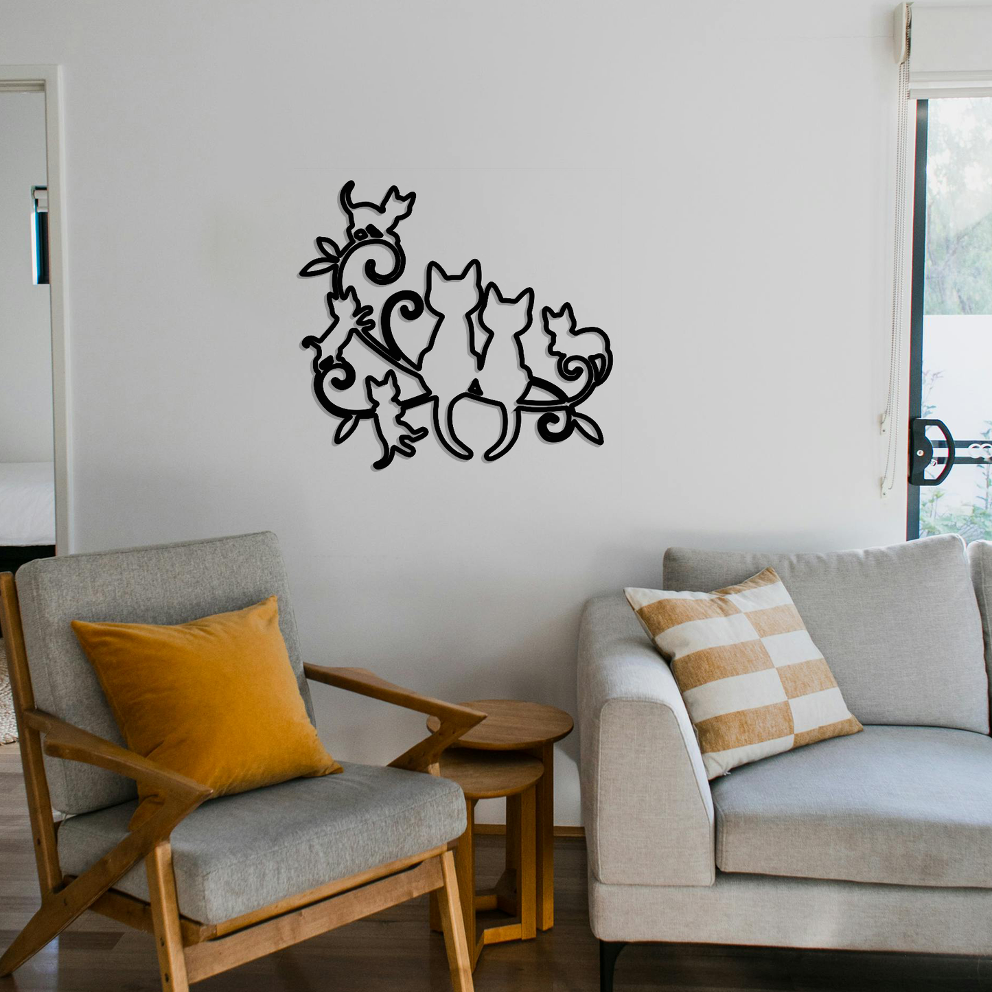 Playful Cats Wall Art