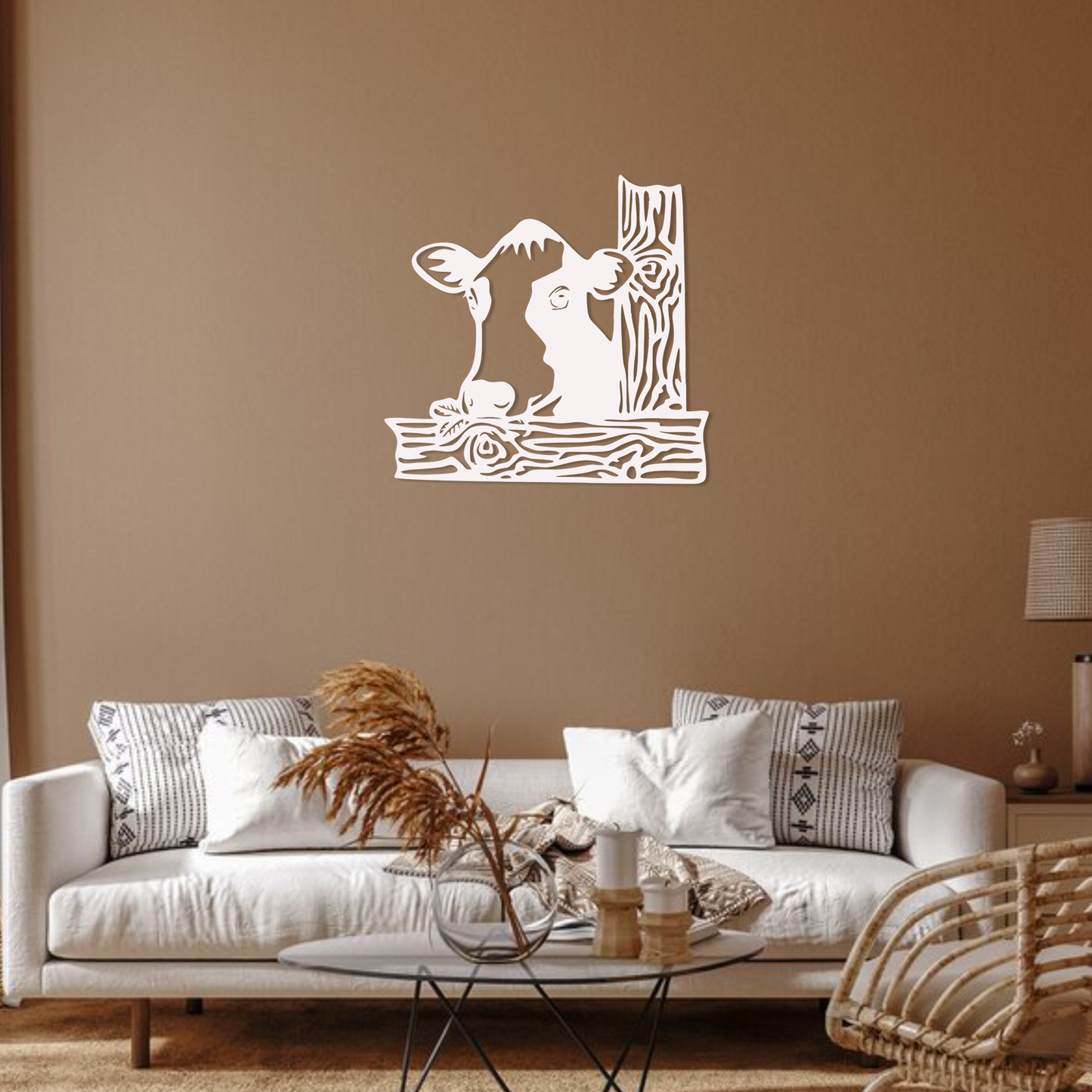 Curious Cow Wall Art