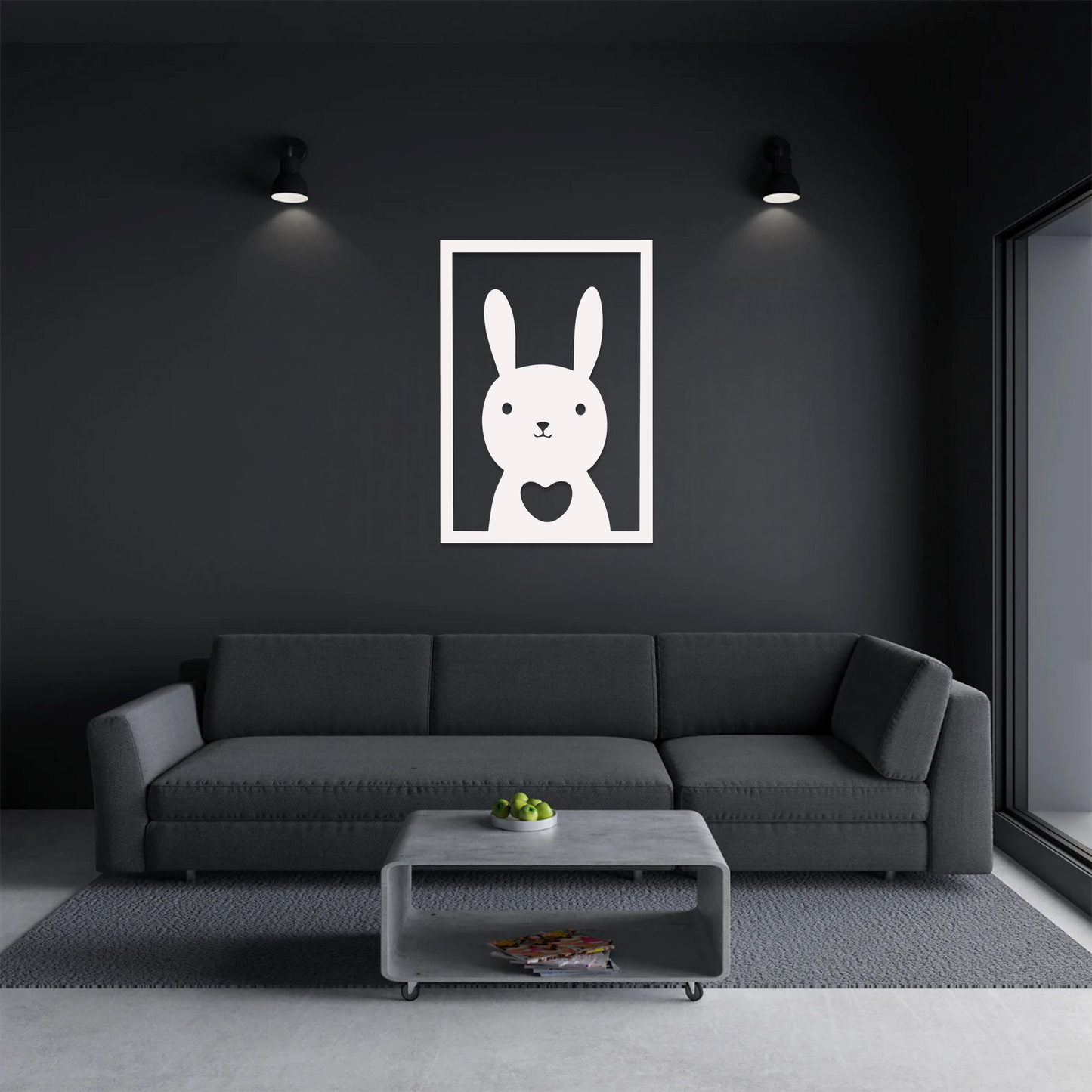Love Bunny Wall Art