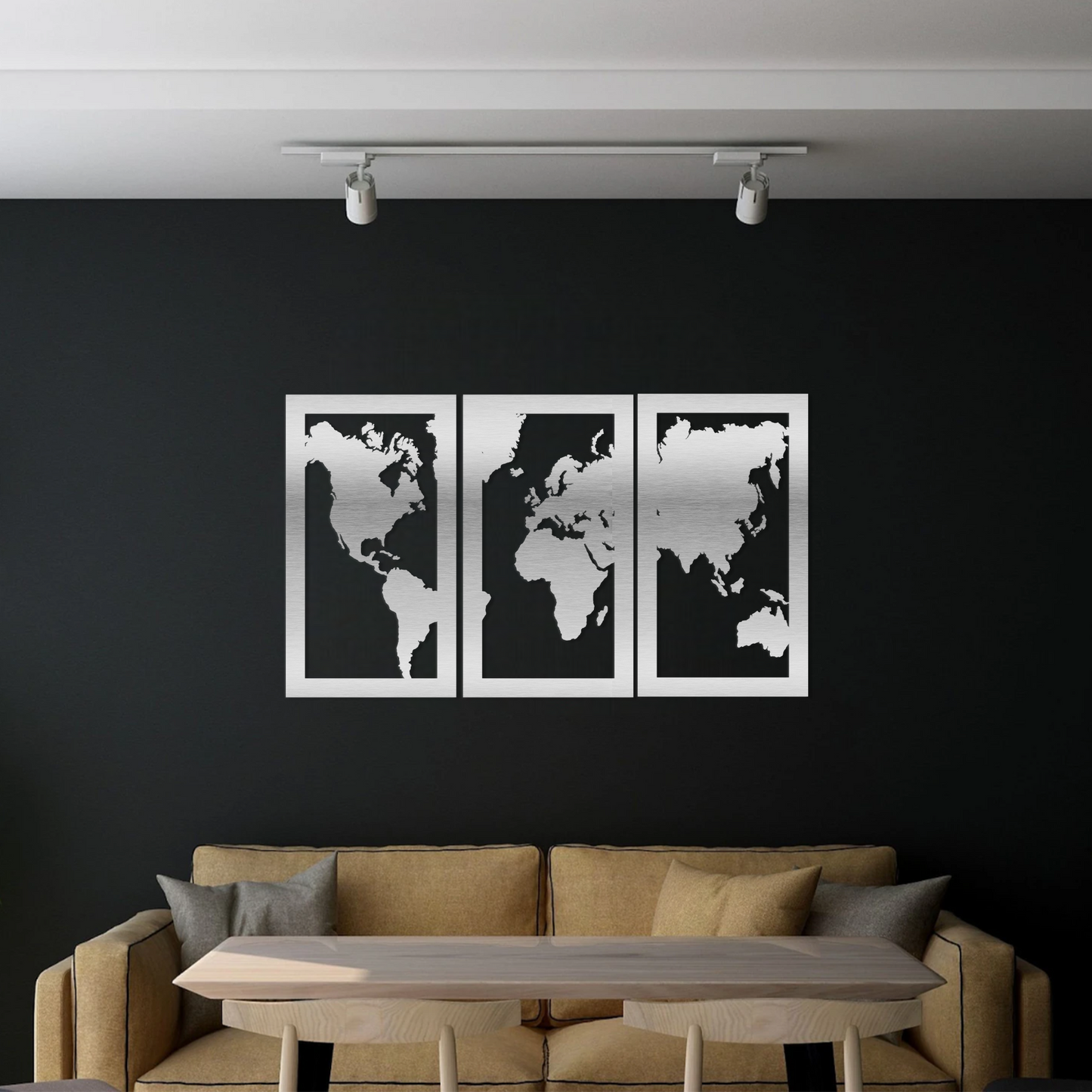 Modern Atlas Wall Art
