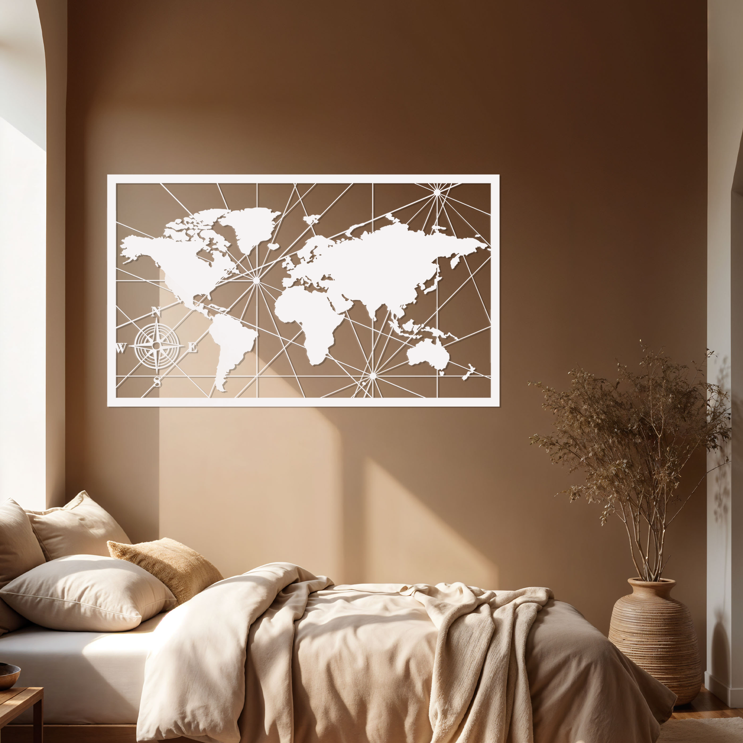 World Map Wall Art