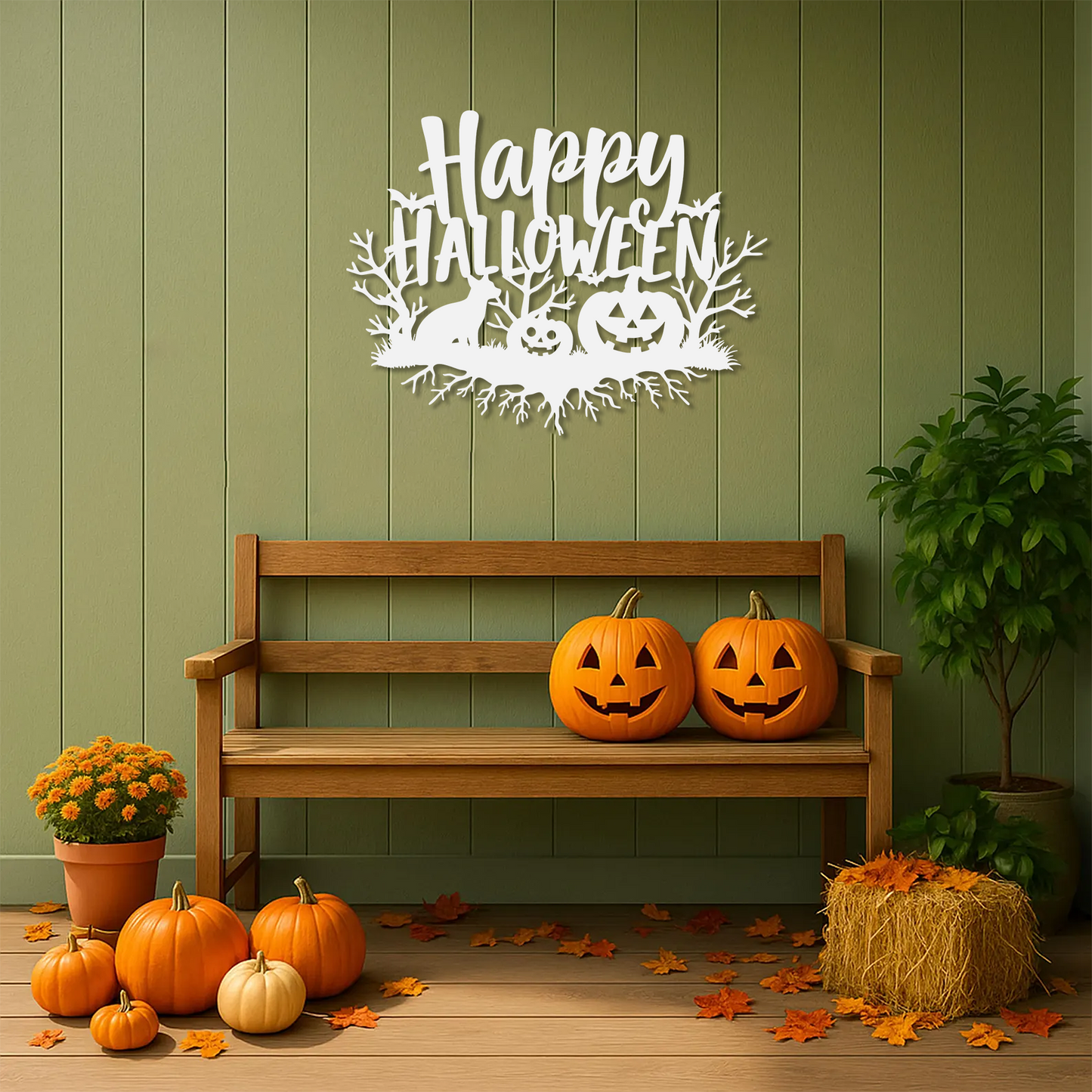 Happy Halloween Wall Art