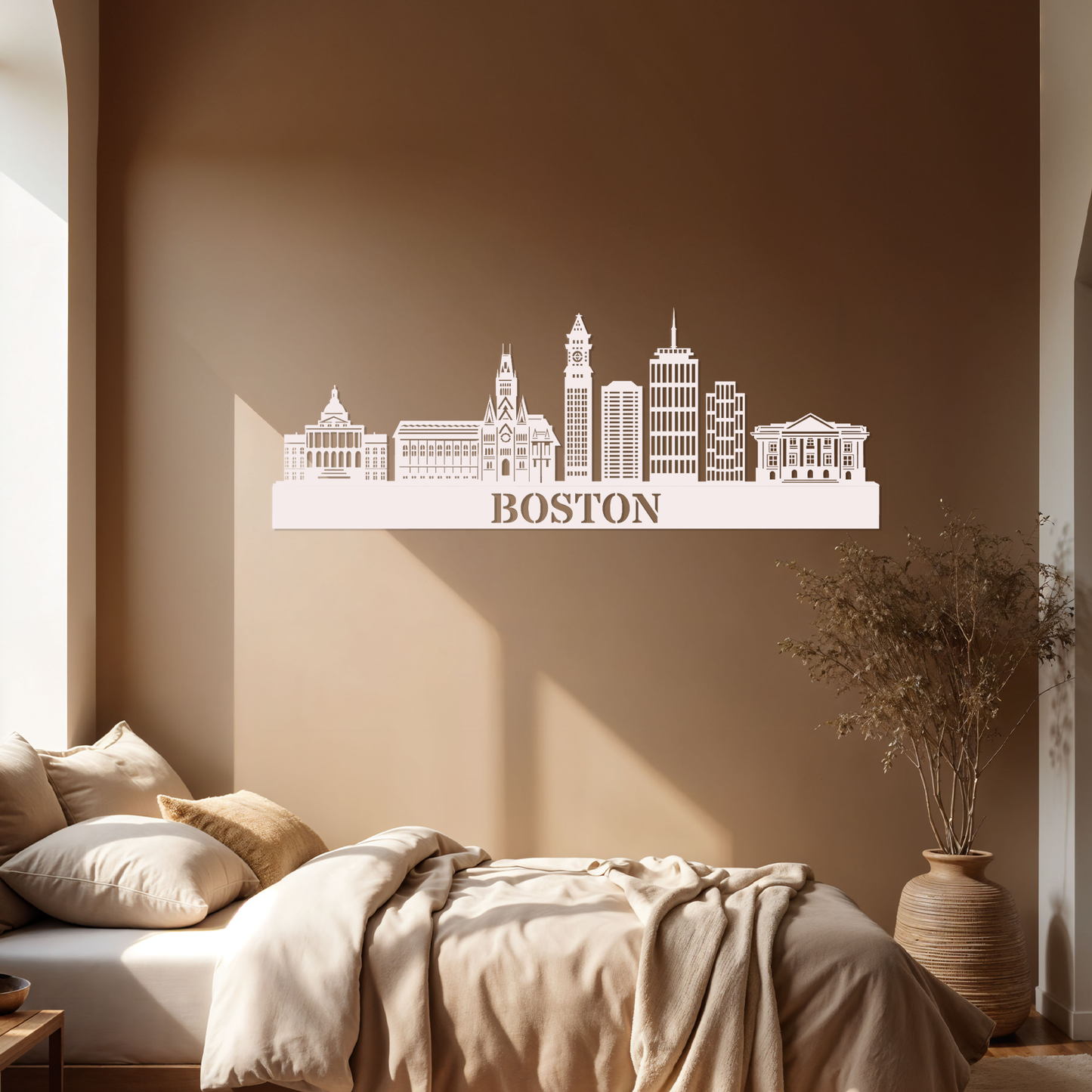Boston Skyline Wall Art