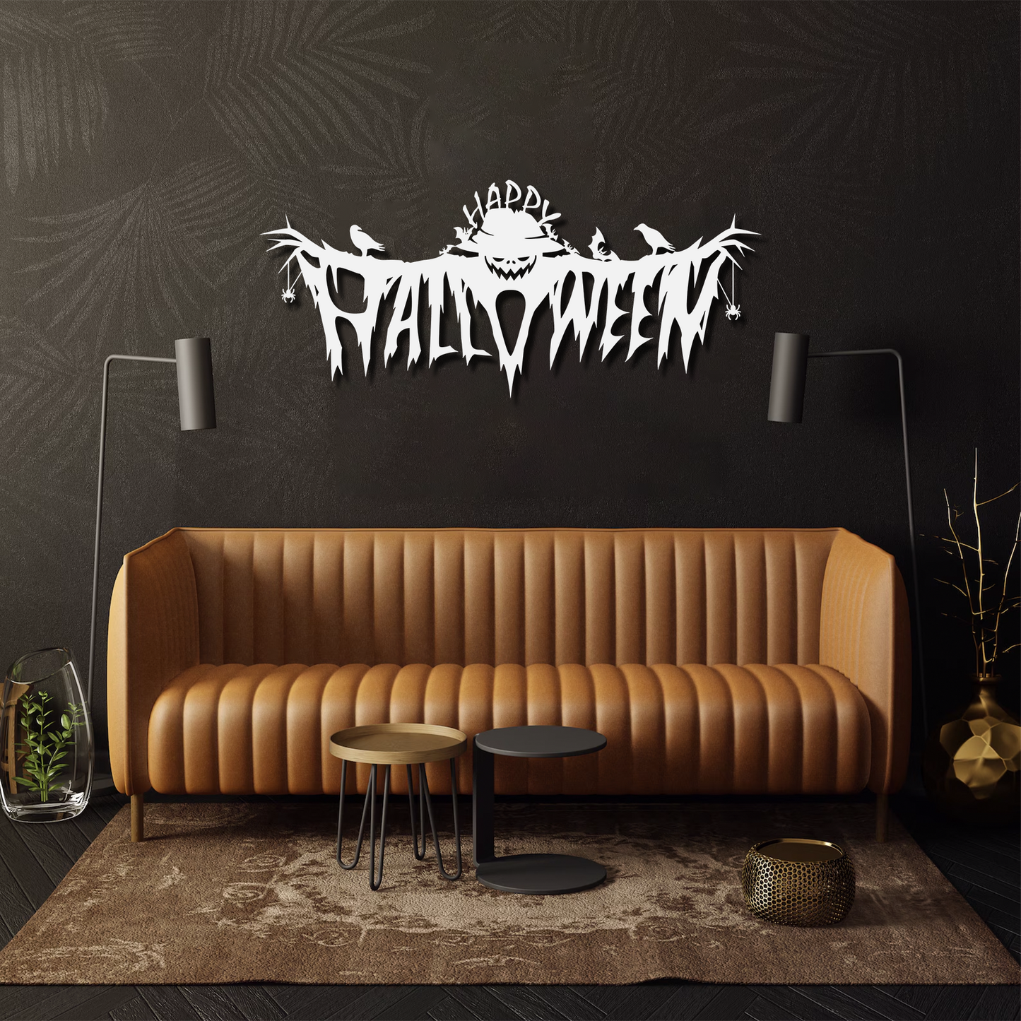 Halloween Script Wall Art