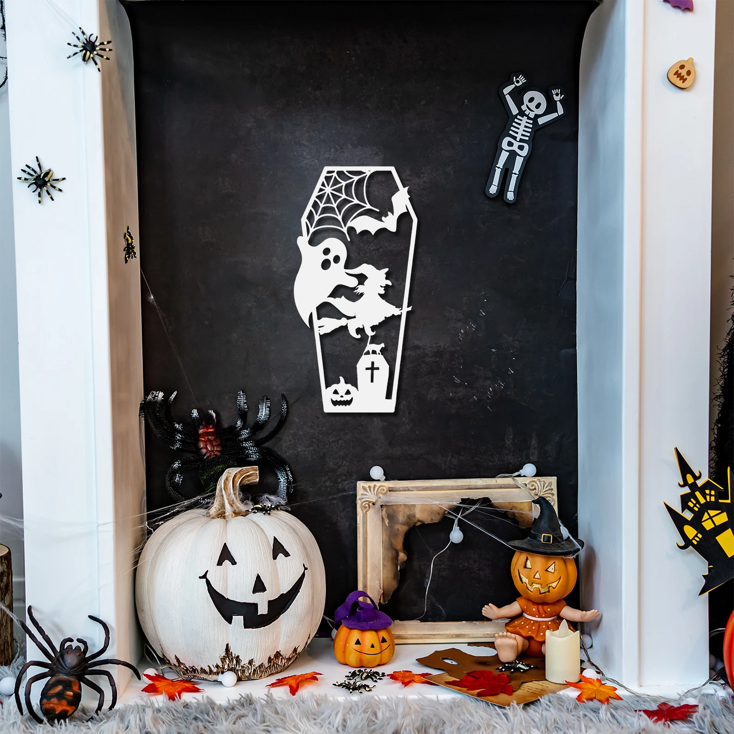 Spooky Coffin Wall Art