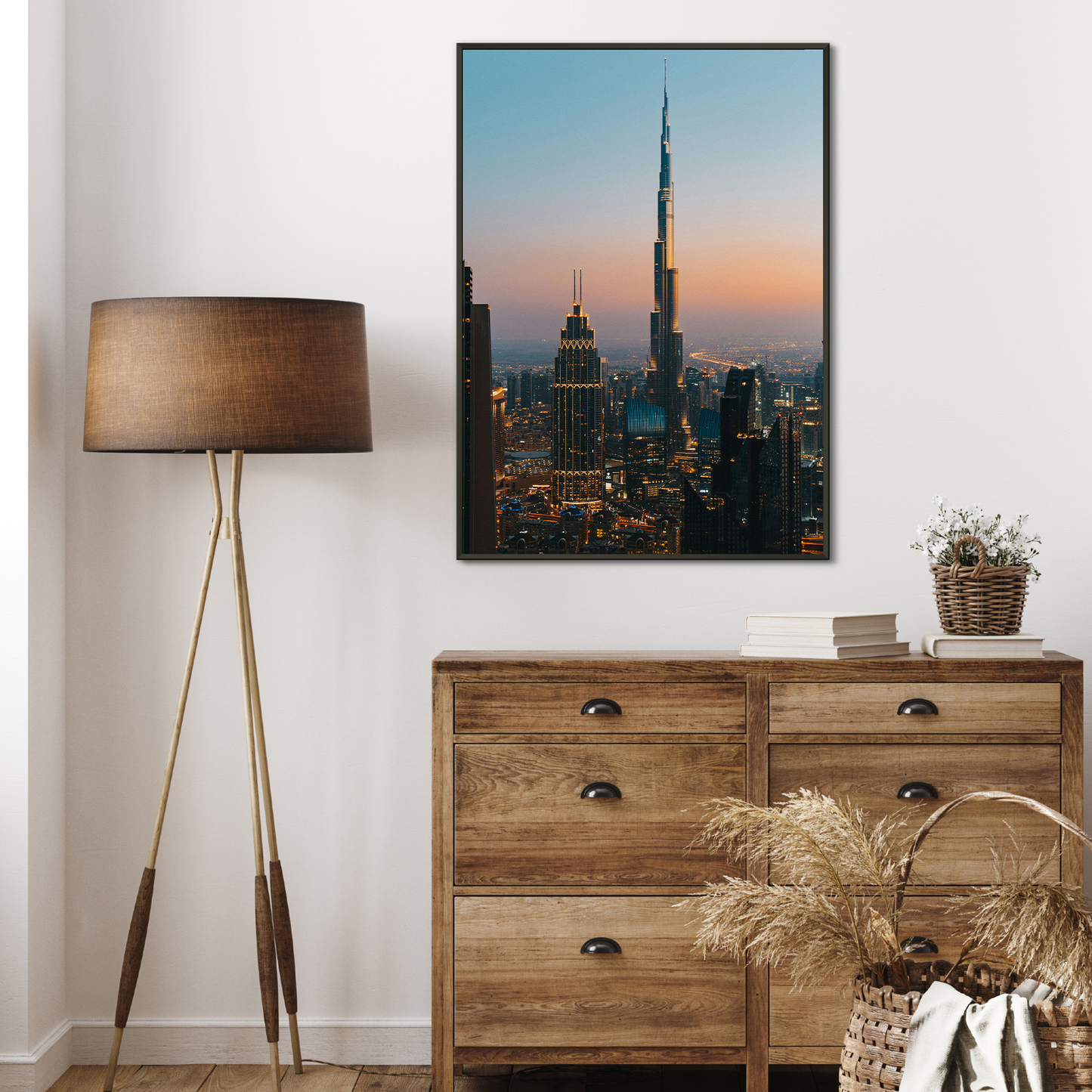 Burj Khalifa Framed Print