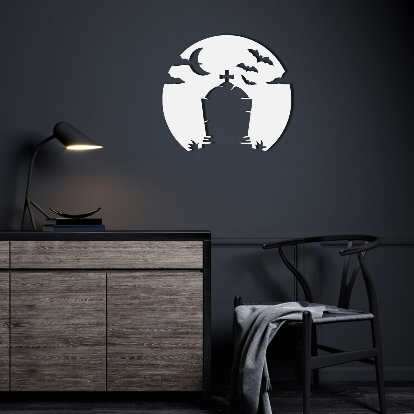 Haunted Tomb Wall Art