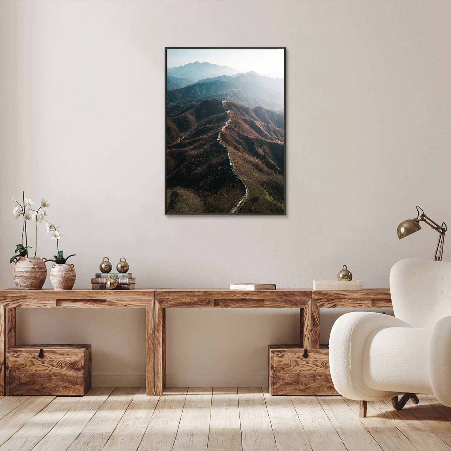 Great Wall of China Framed Print
