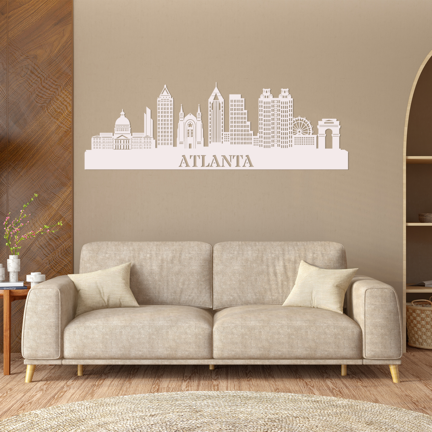 Atlanta Skyline Wall Art