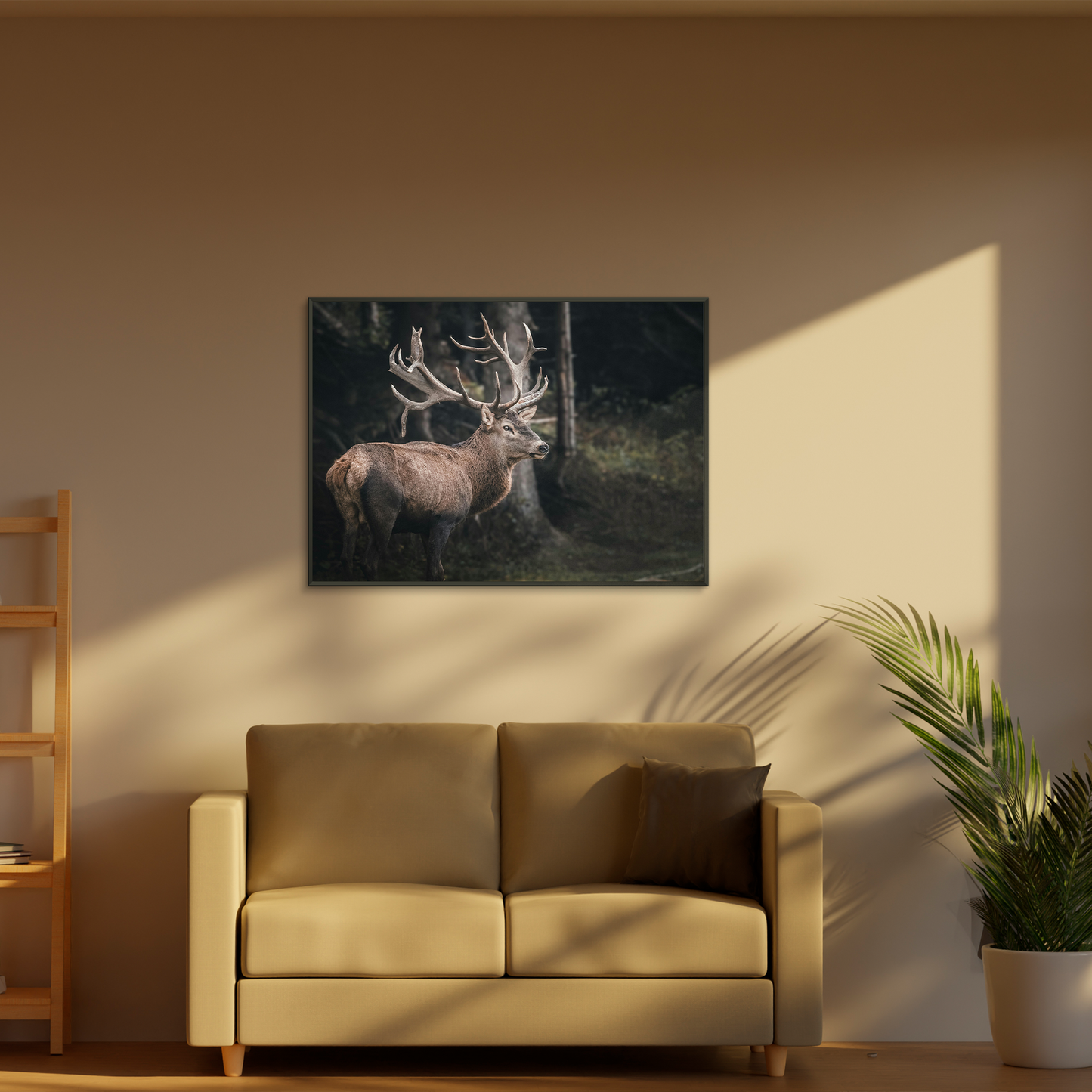 Antler Majesty Framed Print