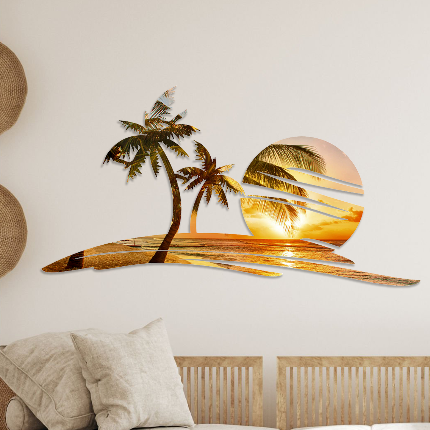 Sunset Beach Printed Wall Art