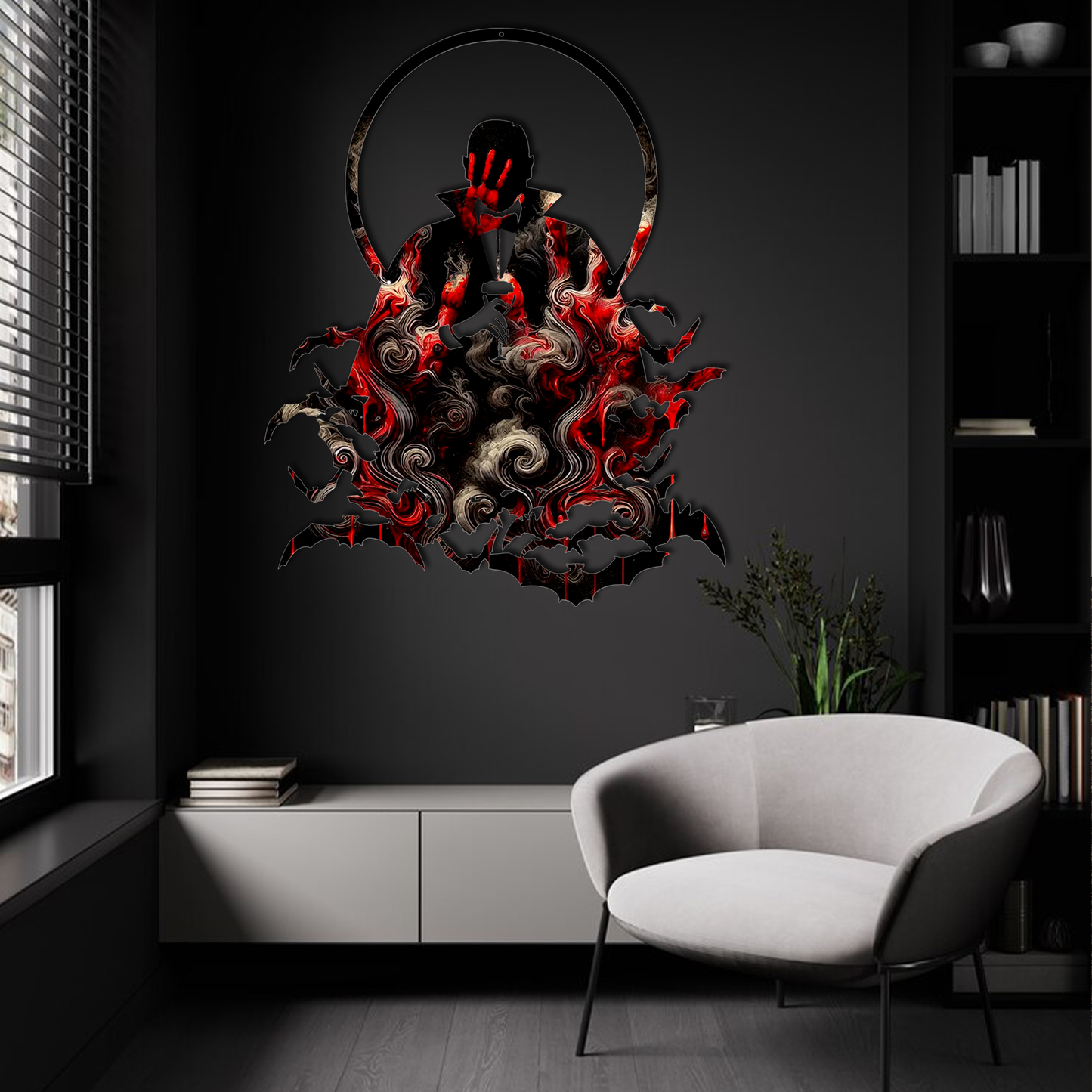 Vampire Printed Wall Art