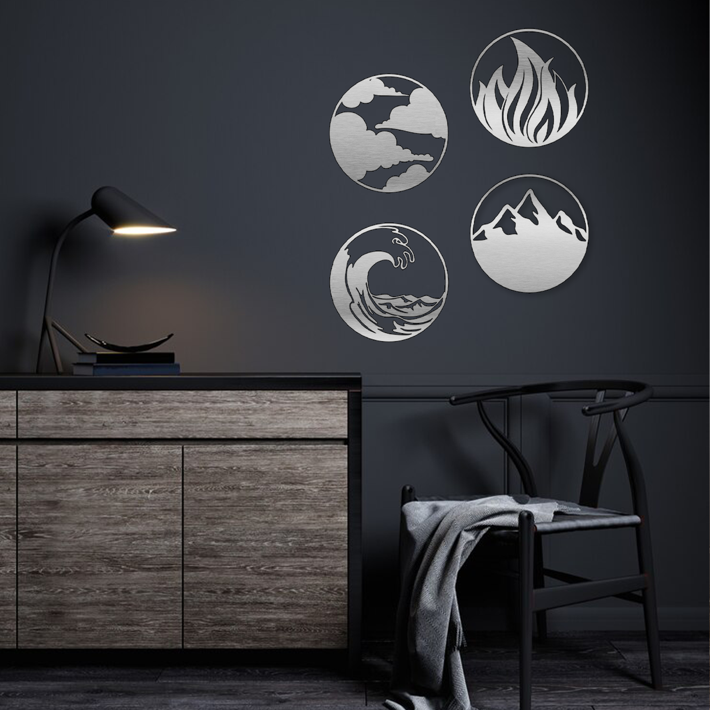 Four Elements Wall Art