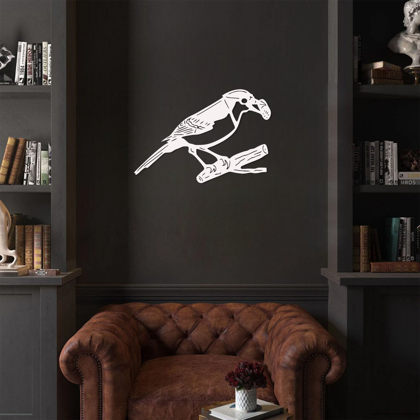 Hornbill Perch Wall Art