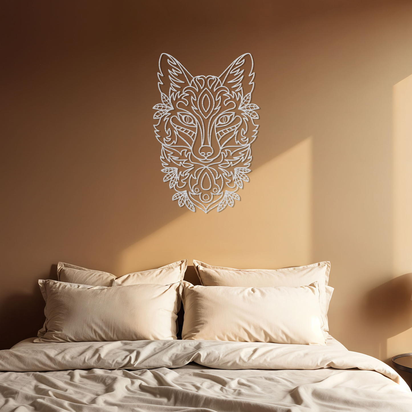 Runic Wolf Wall Art