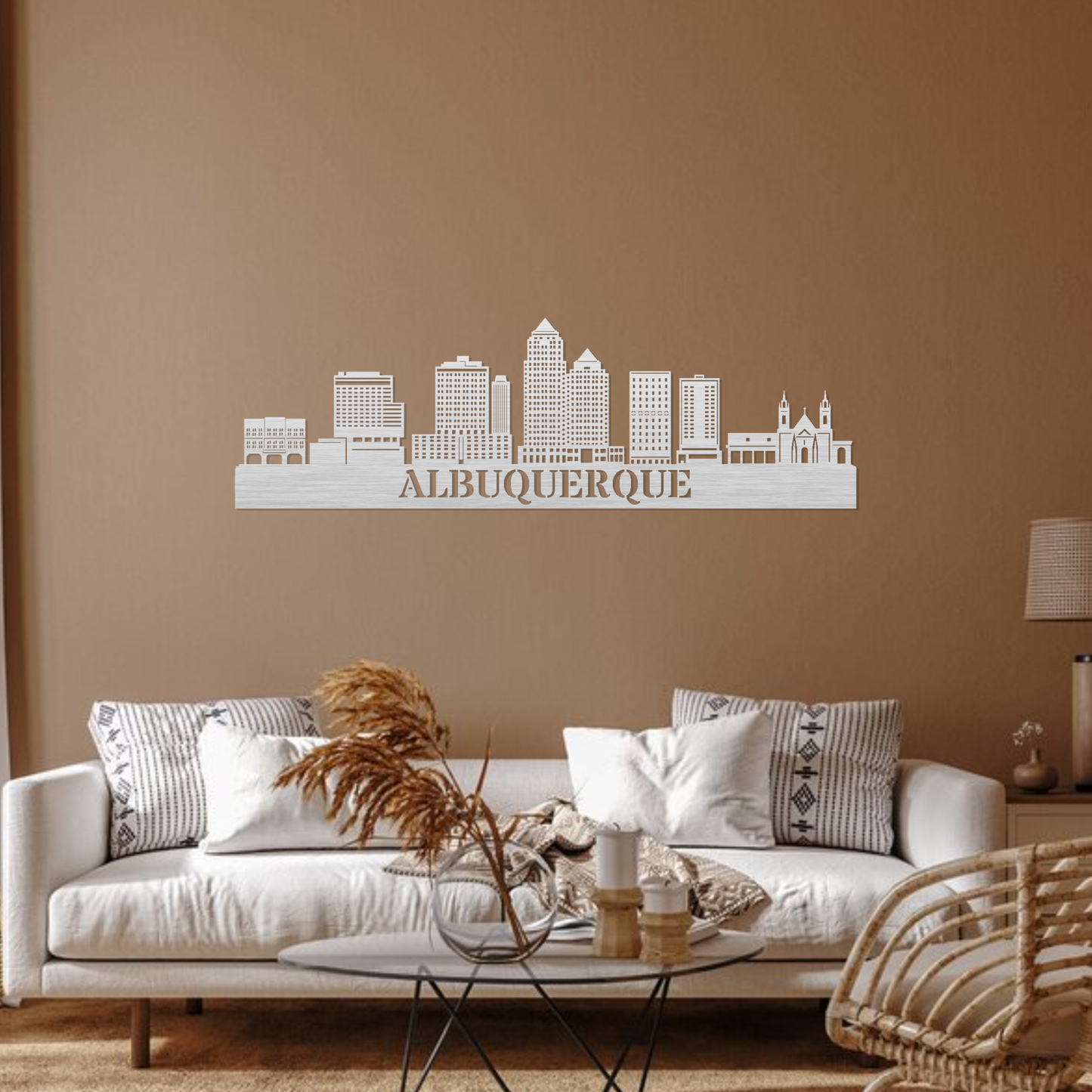 Albuquerque Skyline Wall Art