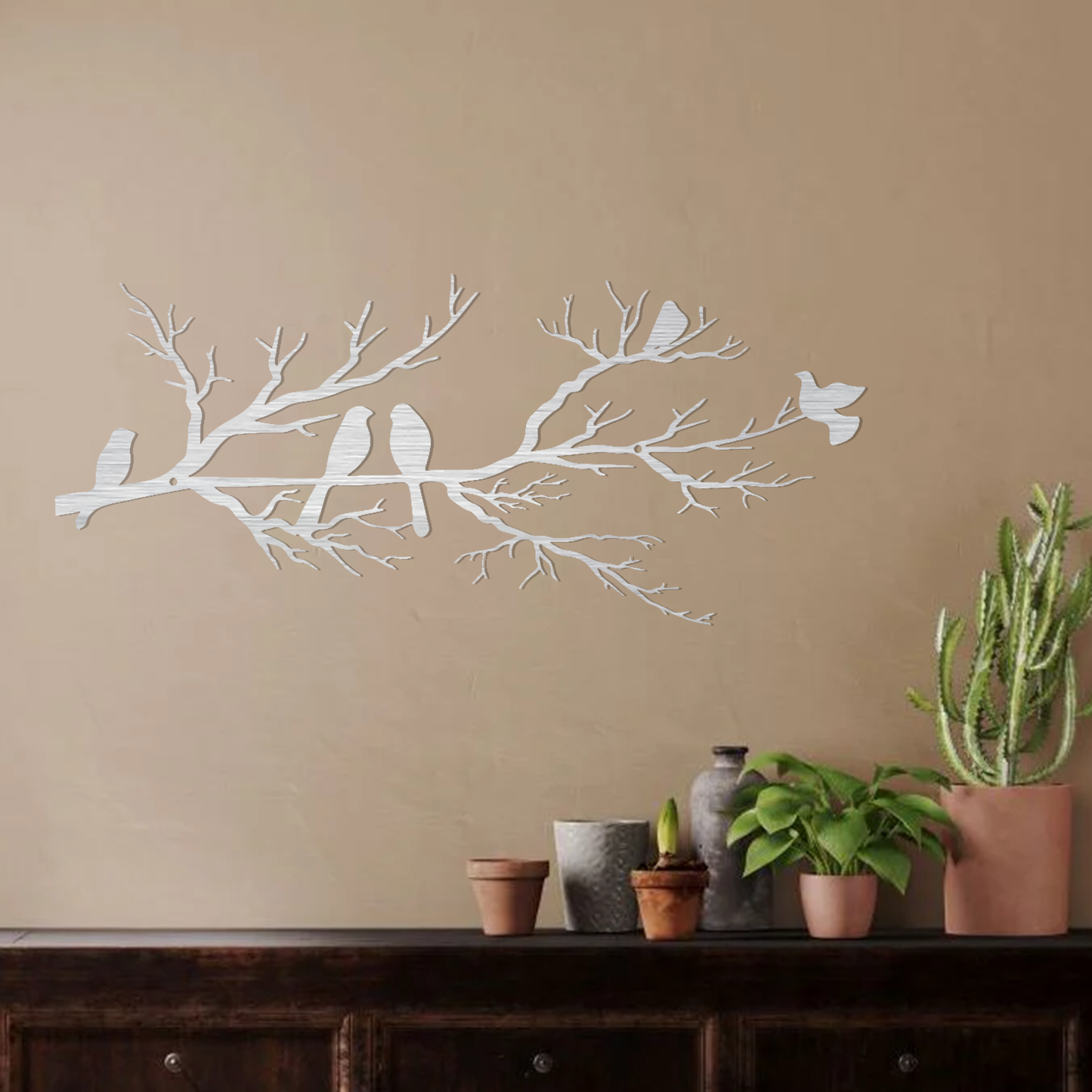 Birds on a Branch Wall Art