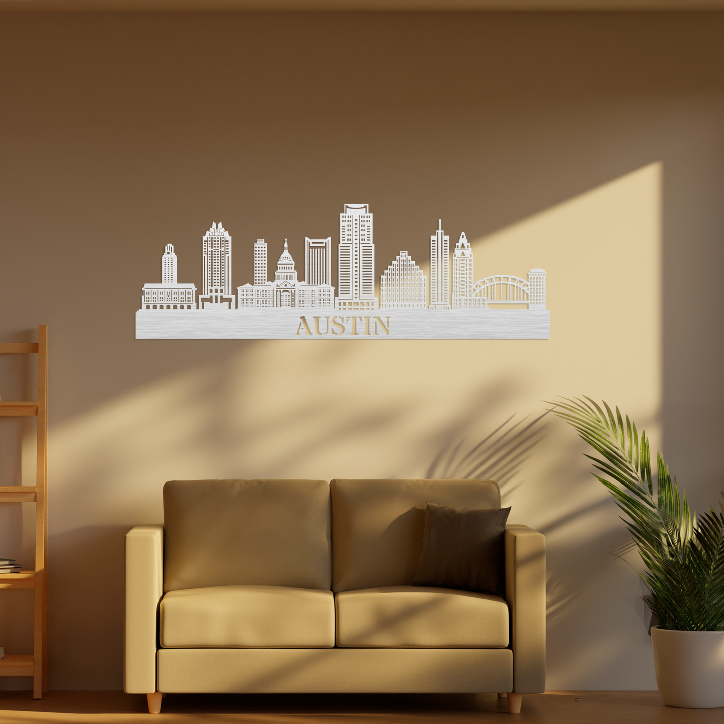 Austin Skyline Wall Art
