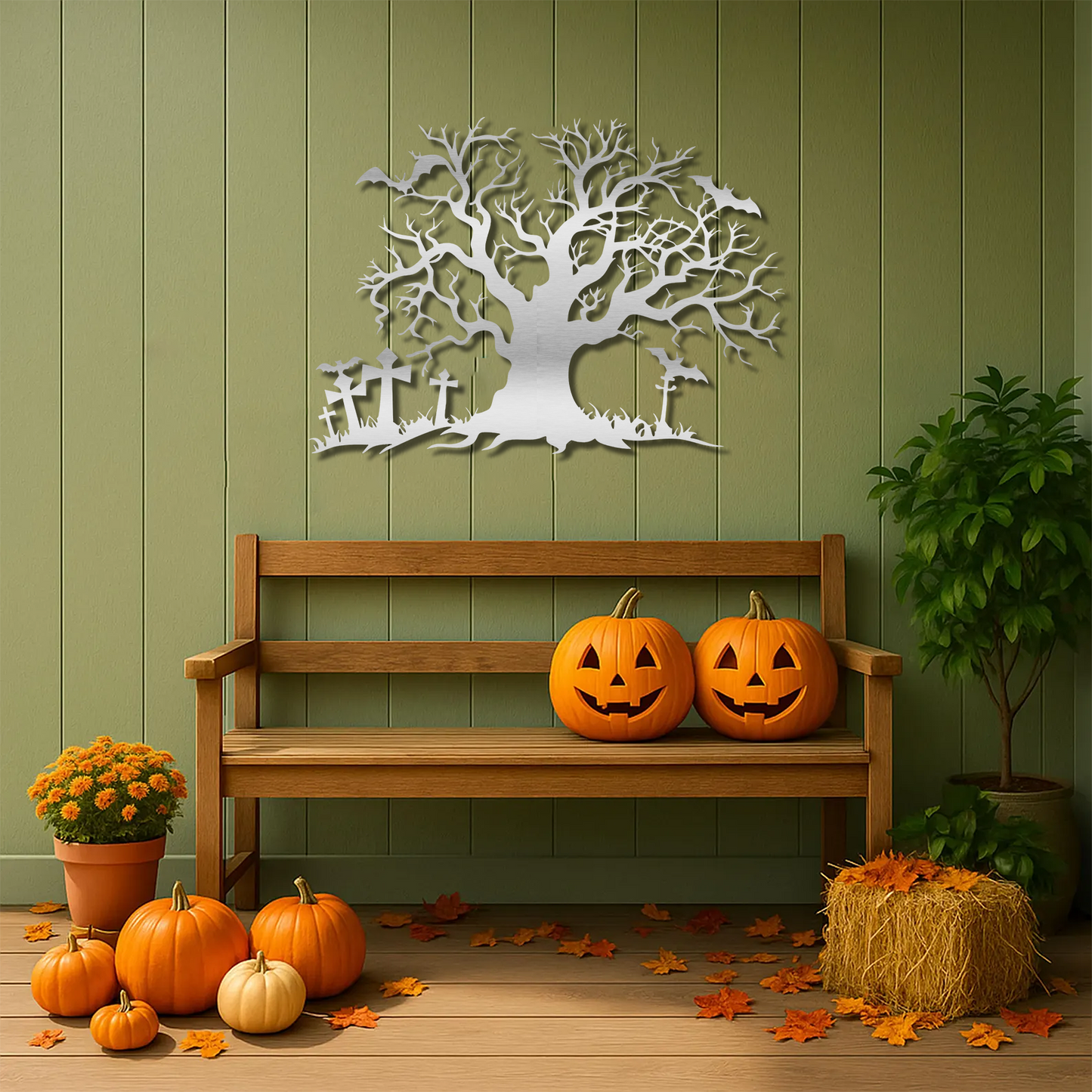 Graveyard Tree Wall Art