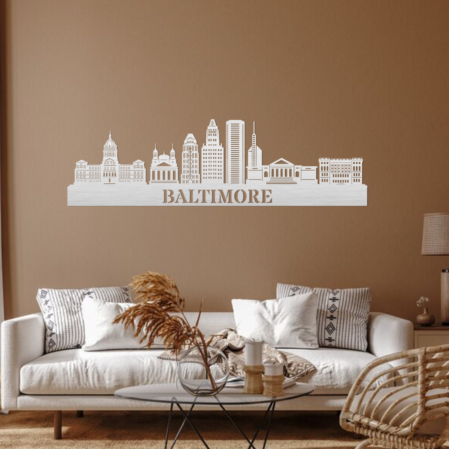 Baltimore Skyline Wall Art
