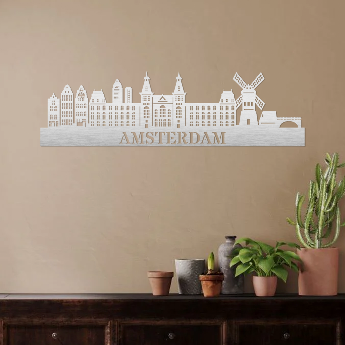 Amsterdam Skyline Wall Art