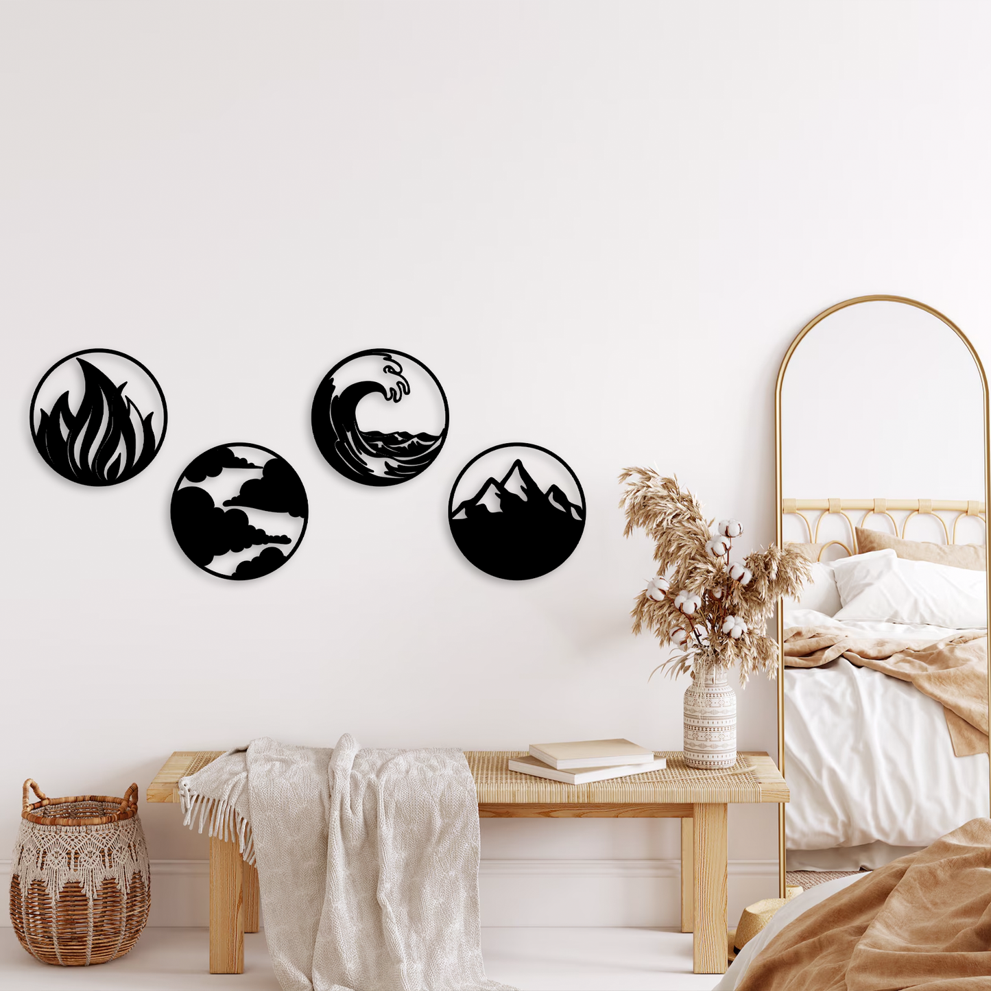 Four Elements Wall Art
