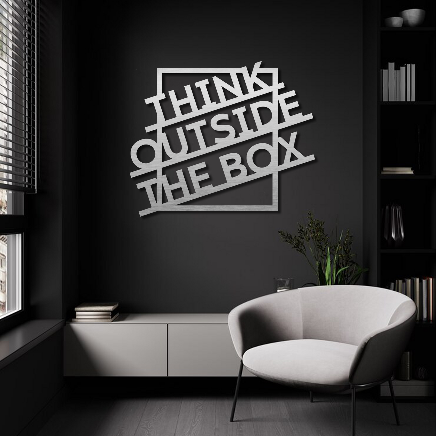 Think Outside The Box Wall Art